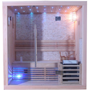SunRay 300LX Westlake 3-Person Indoor Traditional Sauna
