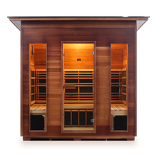 Load image into Gallery viewer, Enlighten Rustic 5 Person Full Spectrum Infrared Sauna I-19378