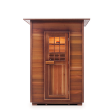 Load image into Gallery viewer, Enlighten Sapphire 2 Person Infrared/Traditional Hybrid Sauna HI-16376