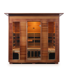 Load image into Gallery viewer, Enlighten Rustic 5 Person Full Spectrum Infrared Sauna I-19378