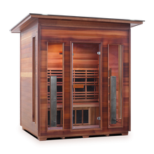 Load image into Gallery viewer, Enlighten Diamond 4 Person Infrared/Traditional Hybrid Sauna HI-17378