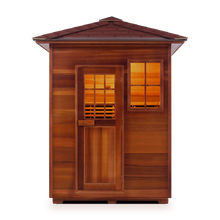Load image into Gallery viewer, Enlighten Sapphire 3 Person Infrared/Traditional Hybrid Sauna HI-16377