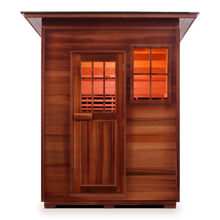 Load image into Gallery viewer, Enlighten Sapphire 3 Person Infrared/Traditional Hybrid Sauna HI-16377