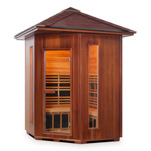 Load image into Gallery viewer, Enlighten Diamond 4C 4 Person Infrared/Traditional Hybrid Sauna HI-17379