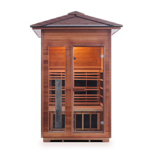 Load image into Gallery viewer, Enlighten Rustic 2 Person Full Spectrum Infrared Sauna I-17376