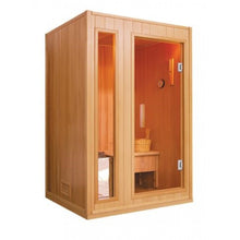 Load image into Gallery viewer, SunRay HL200SN Baldwin 2-Person Indoor Traditional Sauna