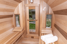 Load image into Gallery viewer, Canadian Timber Tranquility Outdoor Sauna - 6 Person