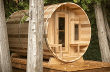 Load image into Gallery viewer, Canadian Timber Tranquility Outdoor Sauna - 6 Person