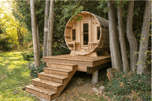 Load image into Gallery viewer, Canadian Timber Tranquility Outdoor Sauna - 6 Person