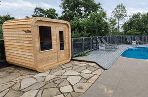 Canadian Timber Luna Outdoor Sauna