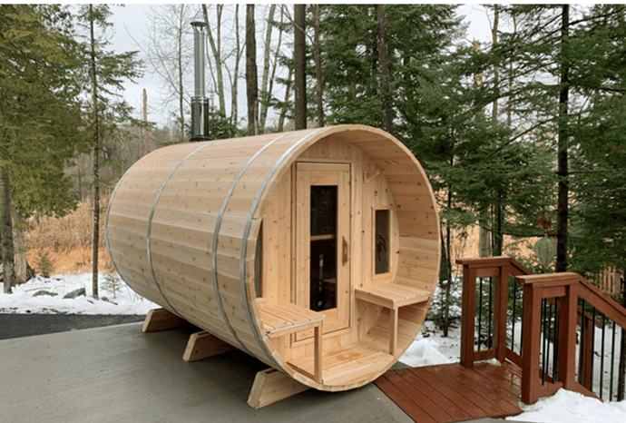 Canadian Timber Tranquility Outdoor Sauna - 6 Person