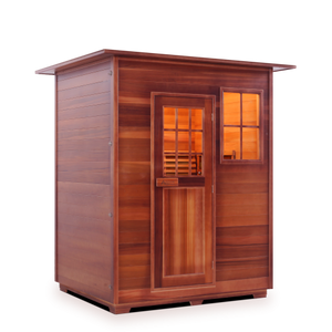 Enlighten Moonlight 3 Person Dry Traditional Sauna TI-16377