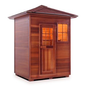 Enlighten Moonlight 3 Person Dry Traditional Sauna TI-16377