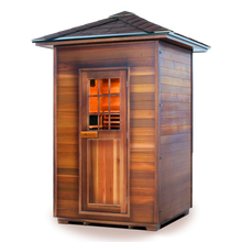 Load image into Gallery viewer, Enlighten Sapphire 2 Person Infrared/Traditional Hybrid Sauna HI-16376