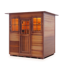 Load image into Gallery viewer, Enlighten Sapphire 4 Person Infrared/Traditional Hybrid Sauna HI-16378