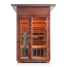 Load image into Gallery viewer, Enlighten Rustic 2 Person Full Spectrum Infrared Sauna I-17376