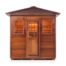 Load image into Gallery viewer, Enlighten Sapphire 5 Person Infrared/Traditional Hybrid Sauna HI-16380