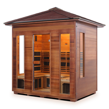 Load image into Gallery viewer, Enlighten Rustic 5 Person Full Spectrum Infrared Sauna I-19378