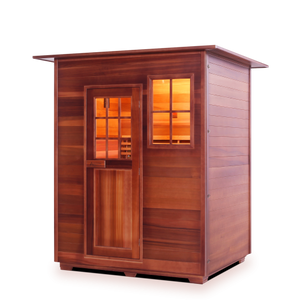 Enlighten Moonlight 3 Person Dry Traditional Sauna TI-16377