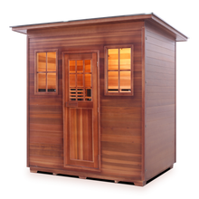 Load image into Gallery viewer, Enlighten Sapphire 5 Person Infrared/Traditional Hybrid Sauna HI-16380