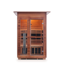 Load image into Gallery viewer, Enlighten Rustic 2 Person Full Spectrum Infrared Sauna I-17376