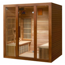 Load image into Gallery viewer, SunRay HL400KS Roslyn Roslyn 4-Person Indoor Infrared Sauna