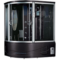 Load image into Gallery viewer, Maya Bath Siena 2-Person Freestanding Steam Shower right/left