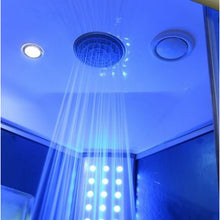 Load image into Gallery viewer, Mesa WS-9090K Blue Glass Walk In Steam Shower