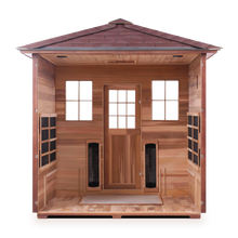 Load image into Gallery viewer, Enlighten Sapphire 5 Person Infrared/Traditional Hybrid Sauna HI-16380