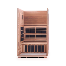 Load image into Gallery viewer, Enlighten Rustic 2 Person Full Spectrum Infrared Sauna I-17376