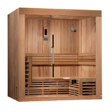 Load image into Gallery viewer, Golden Designs &quot;Copenhagen Edition&quot; 3 Person Traditional Steam Sauna - Canadian Red Cedar