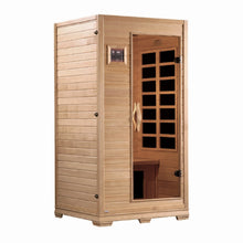 Load image into Gallery viewer, Golden Designs studio Elite 1-2-person Near Zero Far Infrared Sauna Canadian Hemlock GDI-6109-01 Elite