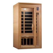 Load image into Gallery viewer, Golden Designs Barcelona Select Elite 1-2-person Near Zero Far Infrared Sauna Canadian Hemlock GDI-6106-01 Elite