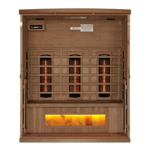 Load image into Gallery viewer, Golden Designs Reserve Edition GDI-8030-02 Full Spectrum Infrared Sauna with Himalayan Salt Bar