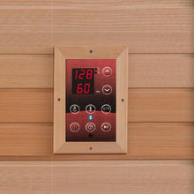 Load image into Gallery viewer, Golden Designs Barcelona Select 1-2 person Low EMF Far Infrared Sauna Canadian Hemlock GDI-6106-01