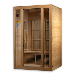 Maxxus "Seattle" 2 Person Low EMF FAR Infrared Carbon Canadian Hemlock Sauna