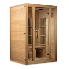 Load image into Gallery viewer, Maxxus &quot;Seattle&quot; 2 Person Low EMF FAR Infrared Carbon Canadian Hemlock Sauna