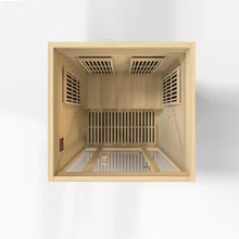 Load image into Gallery viewer, Maxxus &quot;Seattle&quot; 2 Person Low EMF FAR Infrared Carbon Canadian Hemlock Sauna