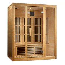 Load image into Gallery viewer, Maxxus &quot;Bellevue&quot; 3 Person Low EMF FAR Infrared Carbon Canadian Hemlock Sauna