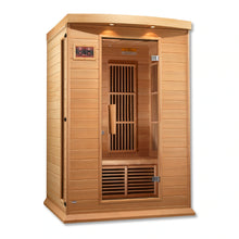 Load image into Gallery viewer, Maxxus 2 Person Low EMF FAR Infrared Carbon Canadian Hemlock Sauna MX-K206-01