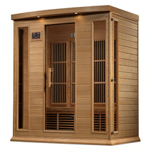 Load image into Gallery viewer, Maxxus 4 Person Near Zero EMF FAR Infrared Carbon Canadian Hemlock Sauna MX-K406-01-ZF