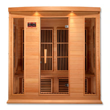 Load image into Gallery viewer, Maxxus 4 Person Low EMF FAR Infrared Carbon Canadian Hemlock Sauna MX-K406-01