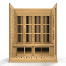 Load image into Gallery viewer, Maxxus 4 Person Low EMF FAR Infrared Carbon Canadian Hemlock Sauna MX-K406-01