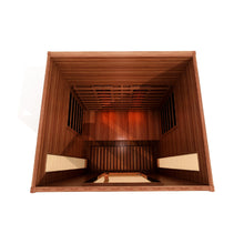 Load image into Gallery viewer, Maxxus 2 Person Full Spectrum Near Zero EMF FAR Infrared Carbon Canadian Red Cedar Sauna MX-M206-01-FS CED