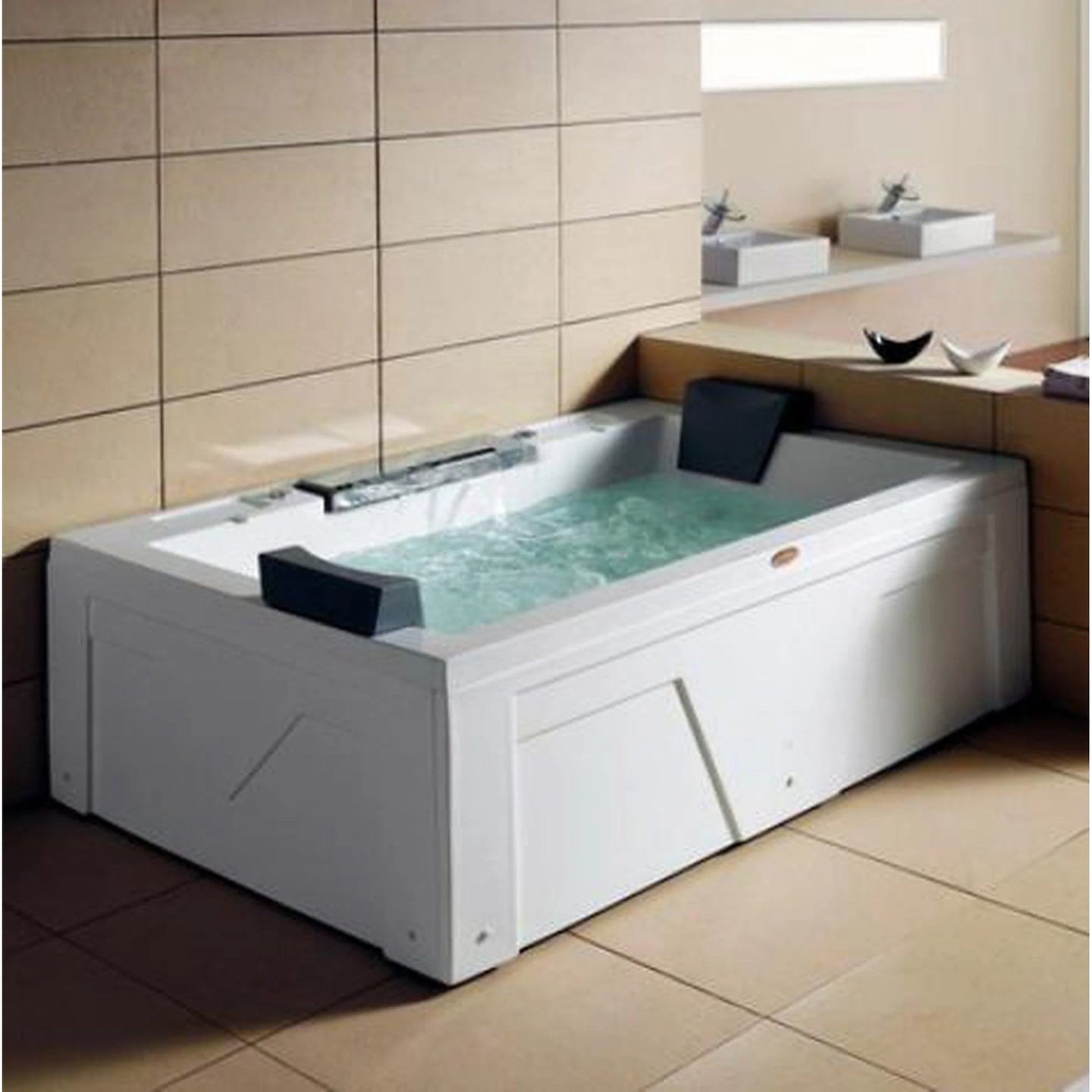 Mesa BT-0506 Two Person Whirlpool Tub