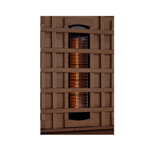 Golden Designs Reserve Edition GDI-8030-02 Full Spectrum Infrared Sauna with Himalayan Salt Bar