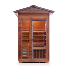 Load image into Gallery viewer, Enlighten SunRise 2 Person Dry Traditional Sauna TI-17376