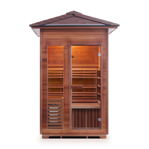 Enlighten SunRise 2 Person Dry Traditional Sauna TI-17376
