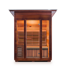 Load image into Gallery viewer, Enlighten SunRise 3 Person Dry Traditional Sauna TI-17377