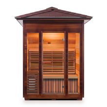 Load image into Gallery viewer, Enlighten SunRise 3 Person Dry Traditional Sauna TI-17377